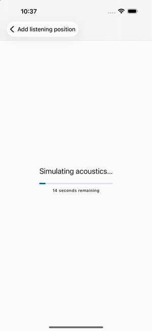 Simulation screen